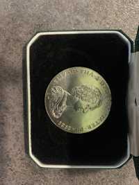 Moneda argint rara de colectie, Regina Elisabeta a Marii Britanii