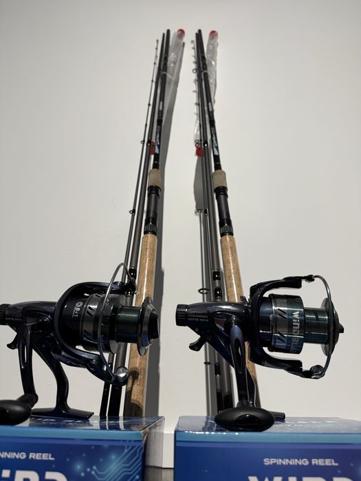 Set Feeder 2 lansete Wind TFD-05 3.6 m + 2 Mulinete WindBlade YC 70