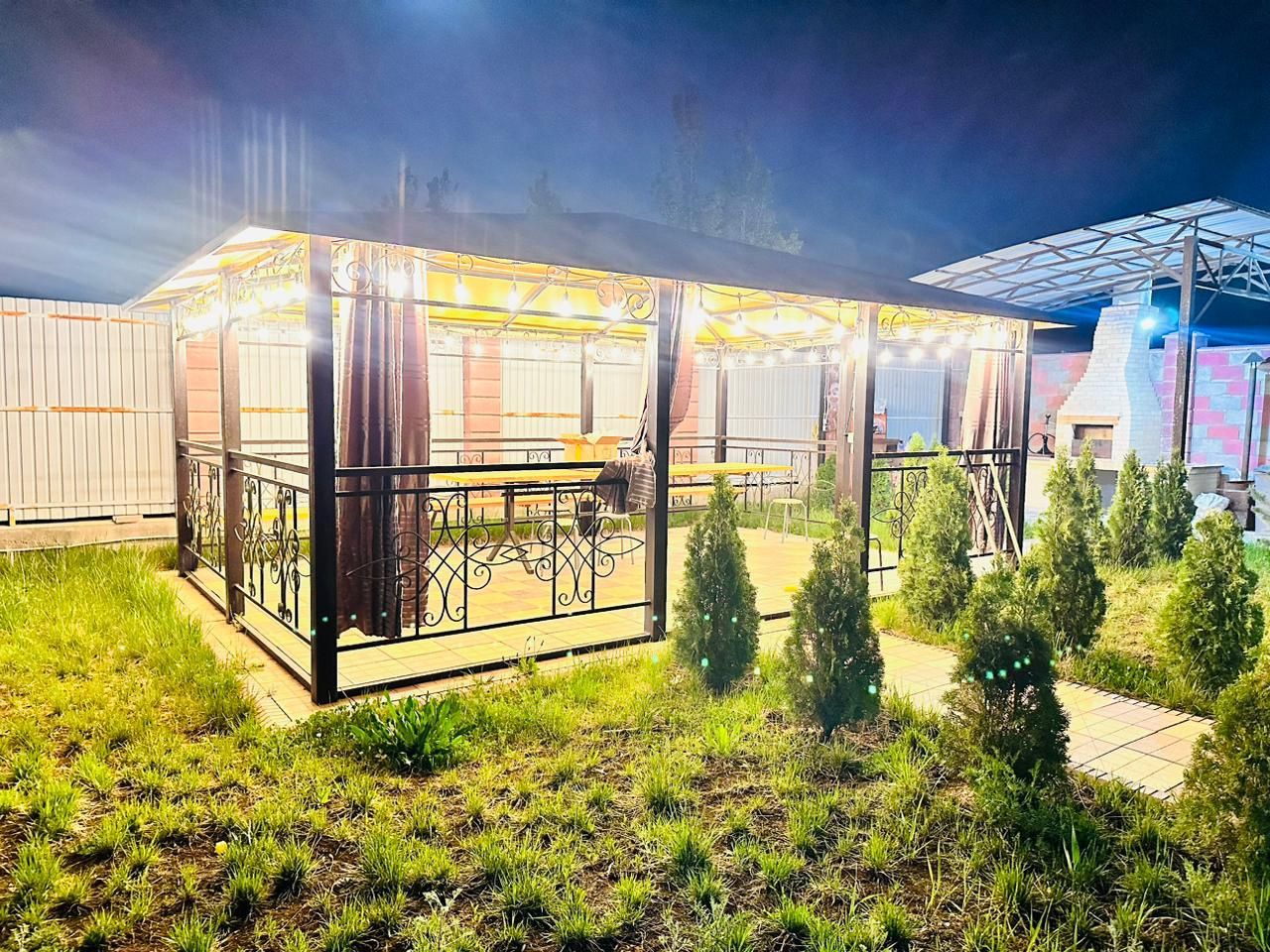 Ретро гирлянда в ресторан, кафе, бар