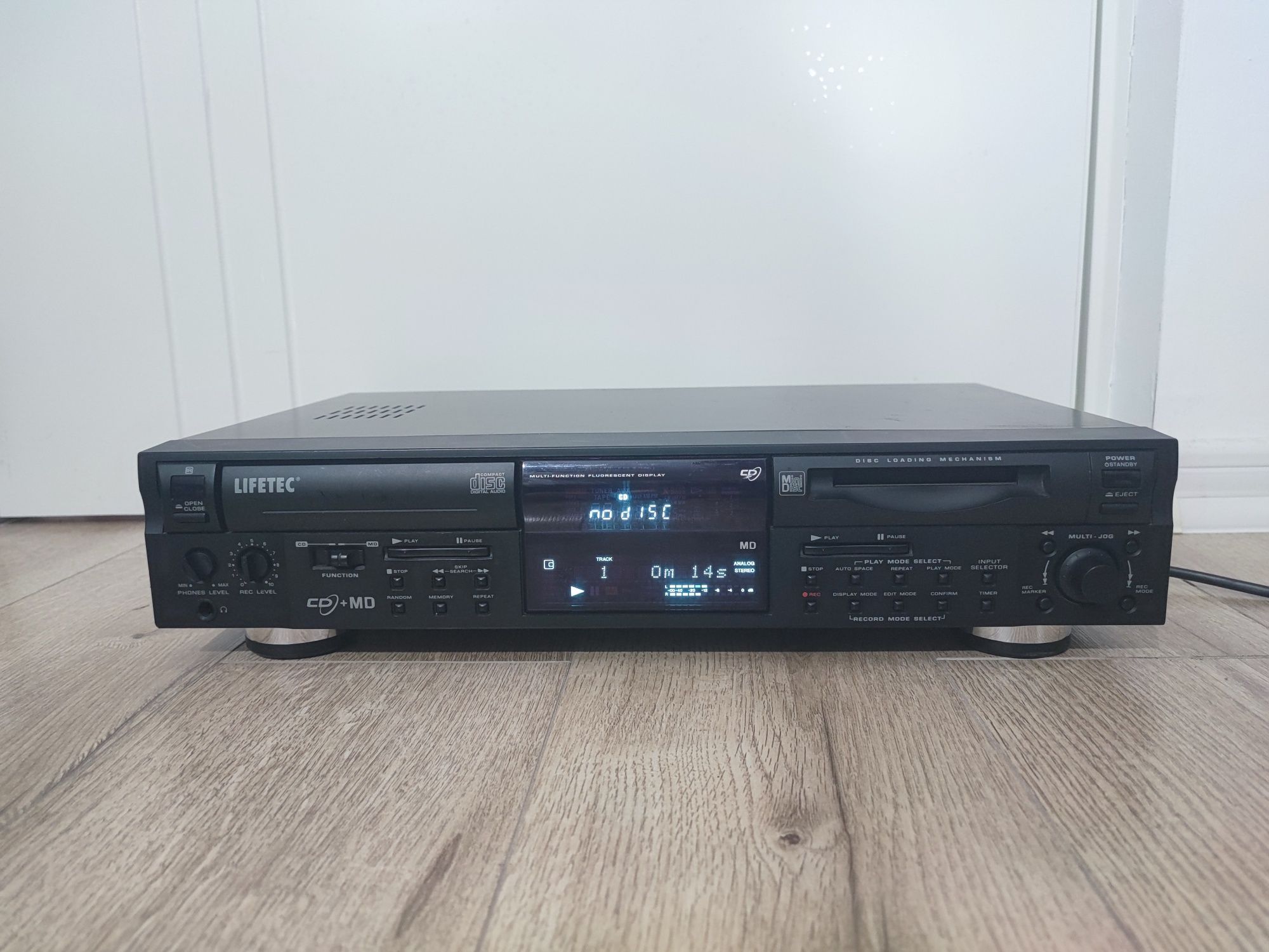 Minidisc si cd player Lifetec LT 8964 recorder