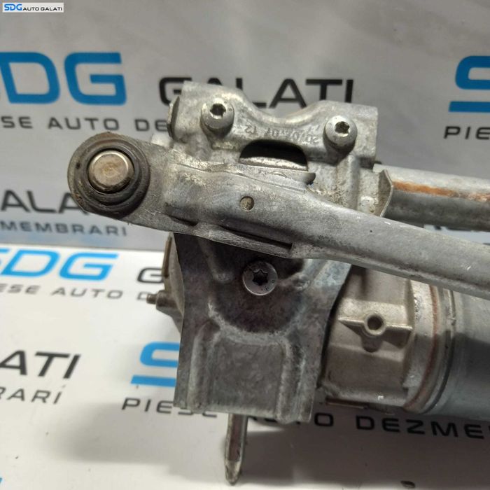 Ansamblu Brat Brate cu Motoras Stergator Stergatoare Stanga Parbriz Volkswagen Touran 2004 - 2010 Cod 1T0955023G 3397020861 1T0955119D 1397220501 [2260]