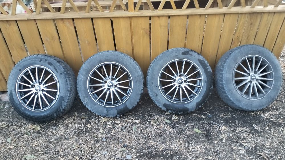 Диски с резиной р15