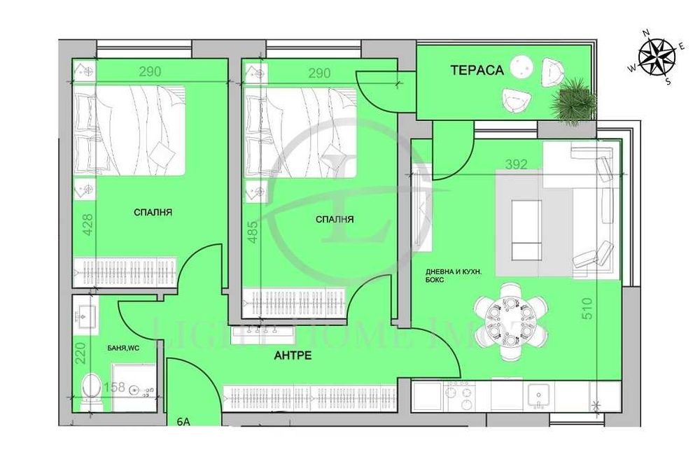 Продава се Тристаен апартамент в Пловдив, Христо Смирненски - 88 кв.м за 1599 €/кв.м - Снимка #12