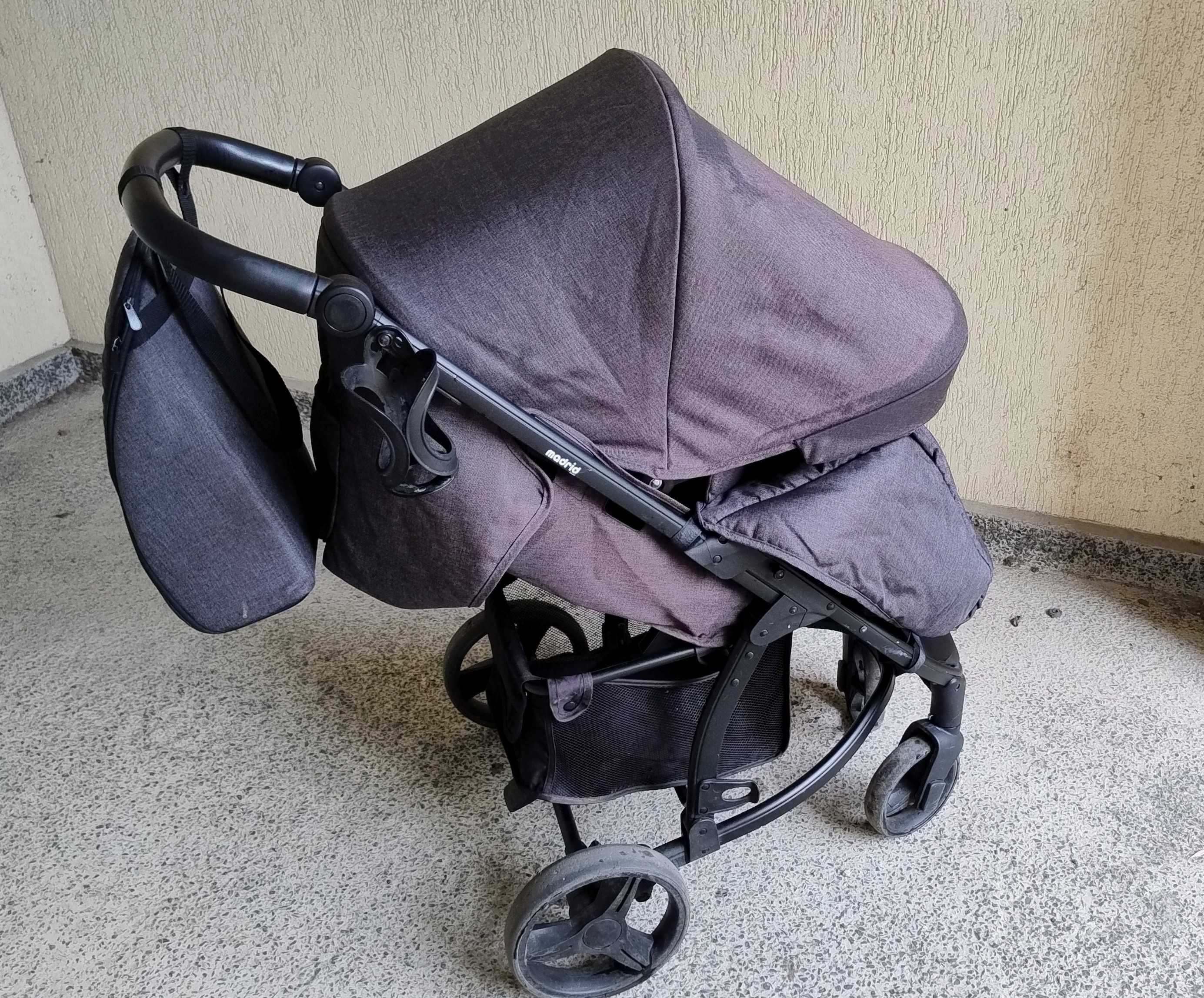 Детска количка KikkaBoo Madrid 3 в 1