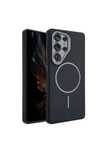 Samsung S24/PLUS/ULTRA S25 PLUS/ULTRA Husa Solid Case Carbon Magsafe