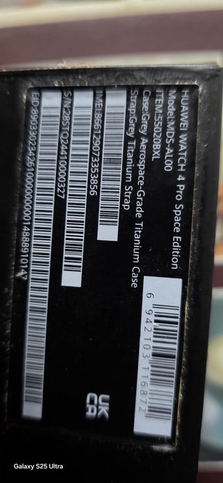 Huawei watch 4 pro space editon