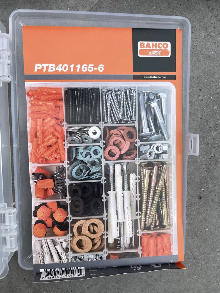 Cutie organizator pentru suruburi/pescuit Bahco Suedia