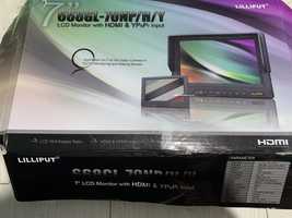 Lilliput 668GL-70NP/H/Y - monitor de câmp HDMI de 7" Camera Monitor