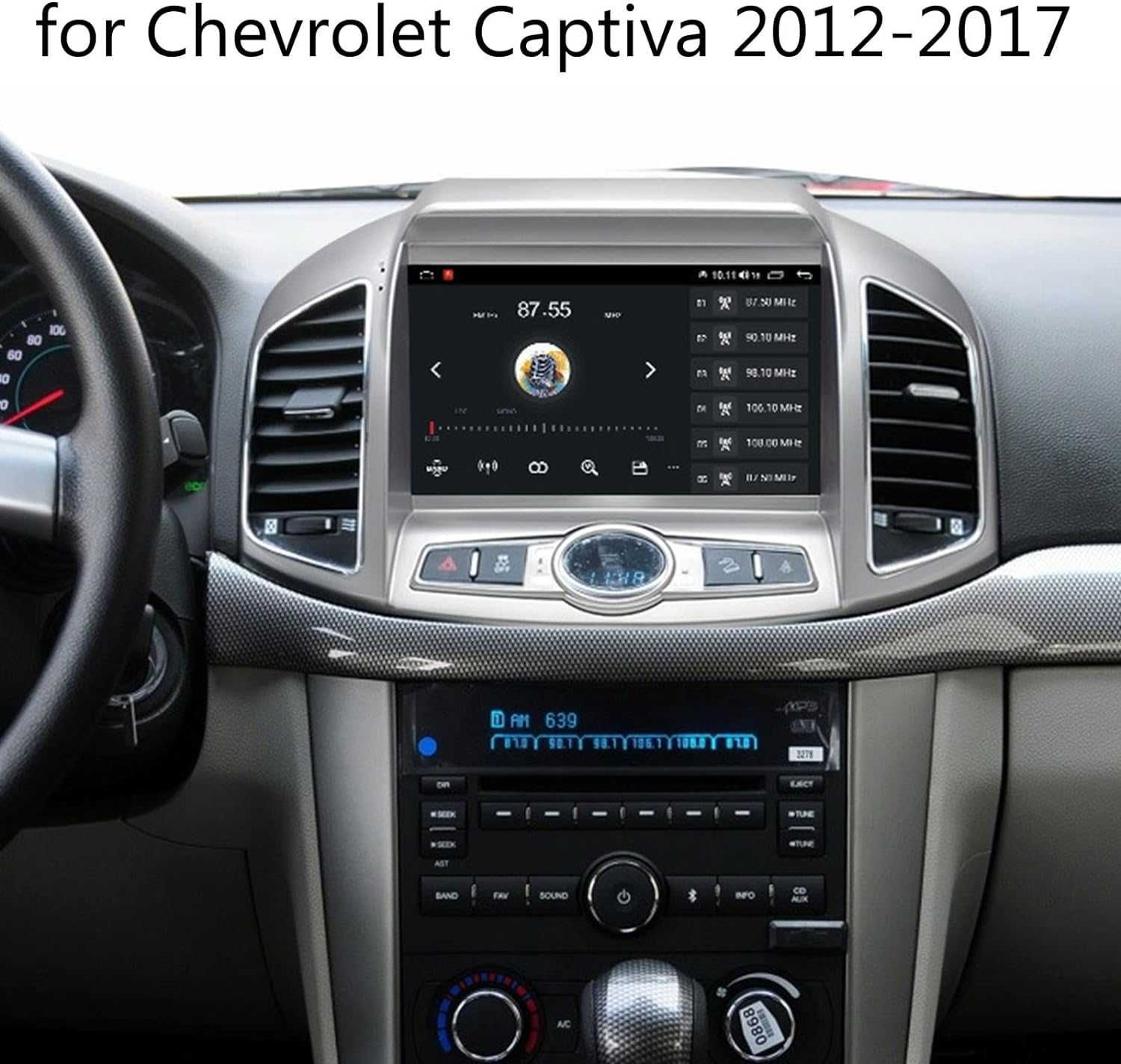 Мултимедия Двоен дин за Chevrolet Captiva с екран Навигация Android