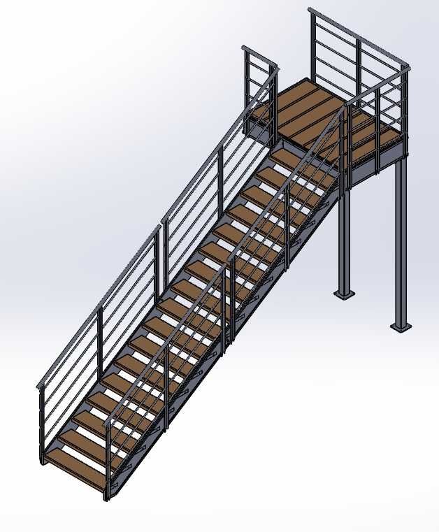 Decupari in tabla si inox dupa foto, text; balustrade, scari metalice