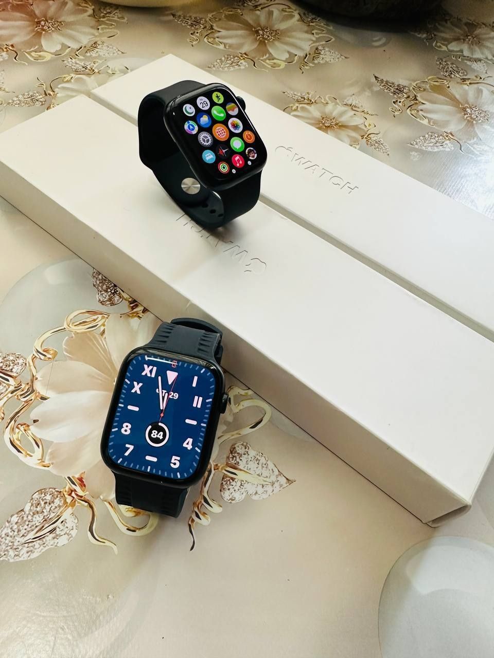 Apple Watch 7 45Mm iWatch Aqlli Soat Умные Часы 4 5 LL/A 9 8 Smart