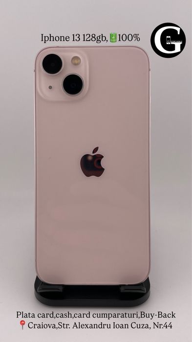G Store Mobile! OFERTA: iPhone 13 128gb,pink,100%!