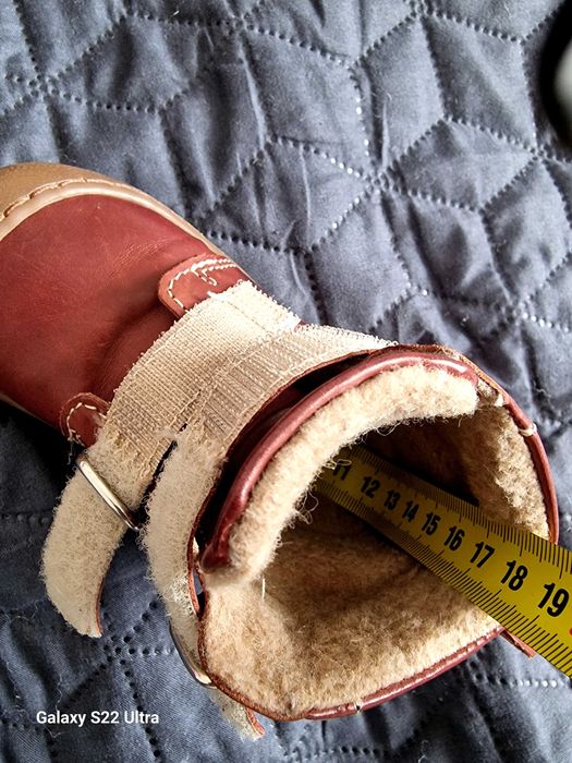 Ghete Lui.Gi piele naturala marimea 20