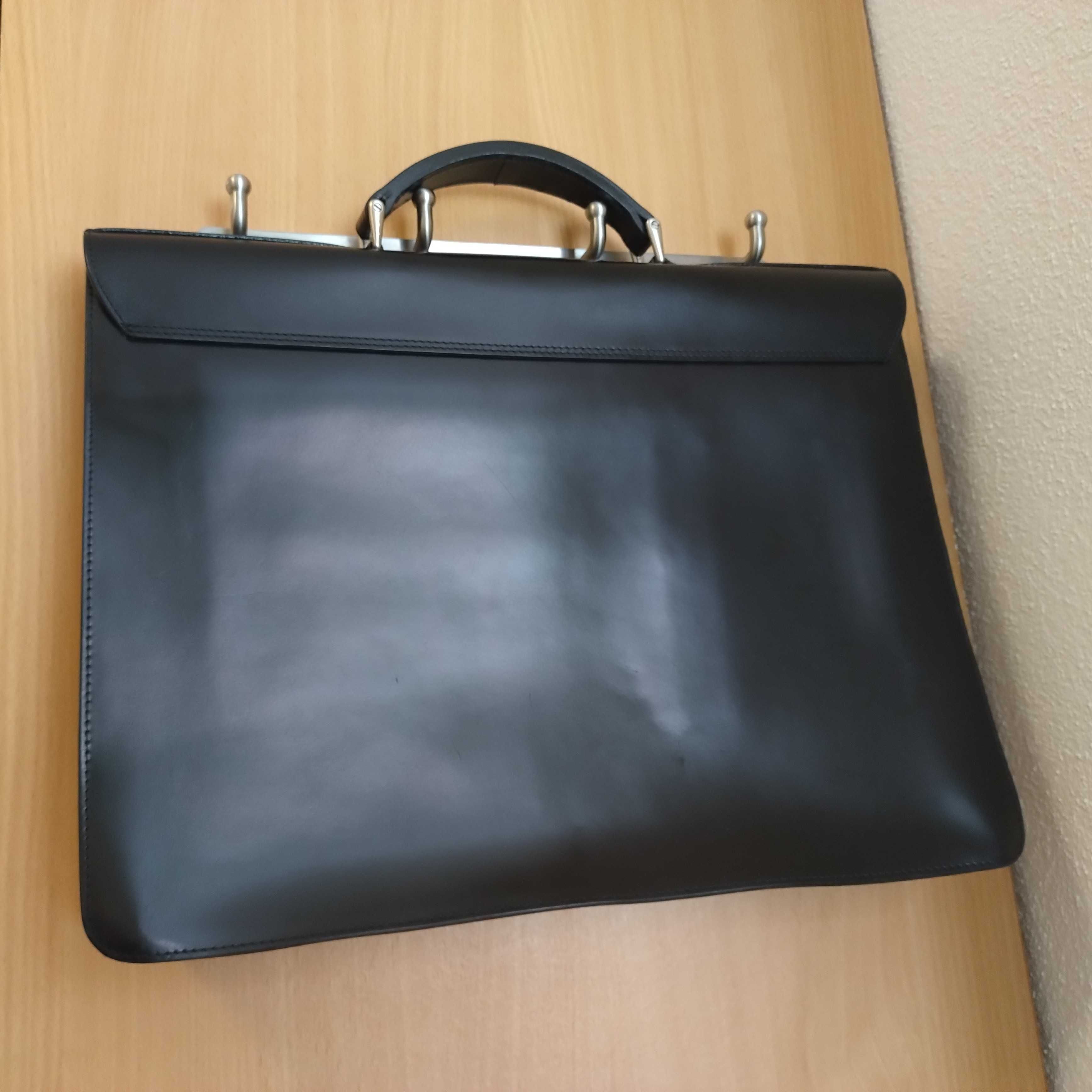 Noua servietă deluxe - Original Joop! leather brief case - nefolosita