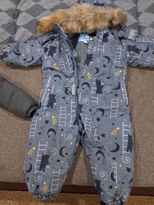 Комбинезон  зимний  теплый