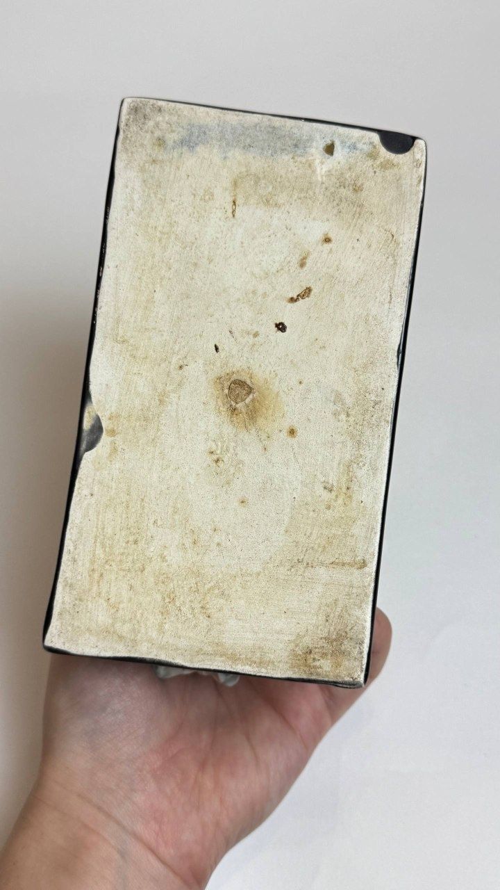 Редкая немецкая статуэтка Германия счастливый гном 1880 год керамика