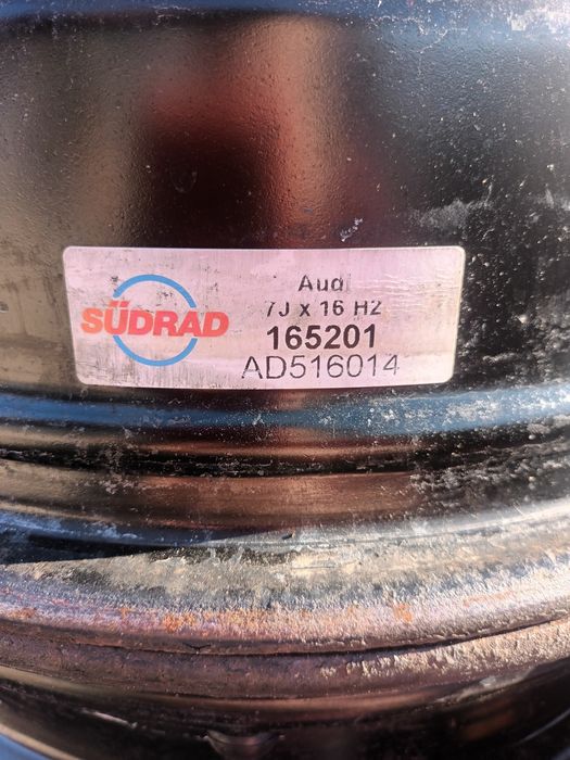 Jante Audi+capac set