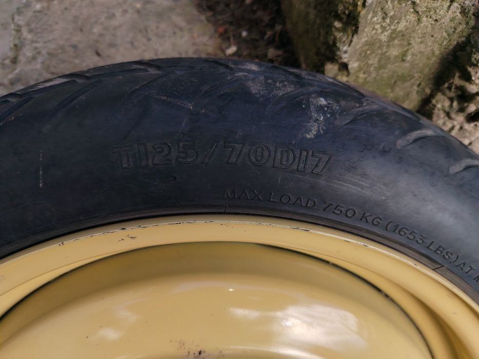 Roata rezerva slim Toyota, Lexus, 17 inch