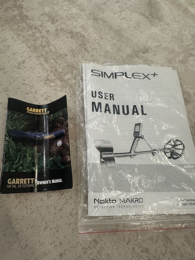 Nokta MAKRO Simplex + и пинпойнтер Garrett Pro-pointer 2
