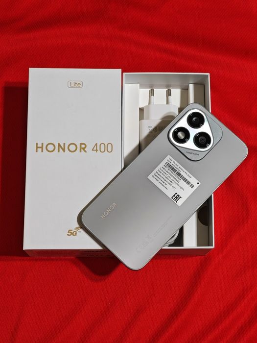 Honor 400 lite 256 gb Ram 8 5G полный комплект