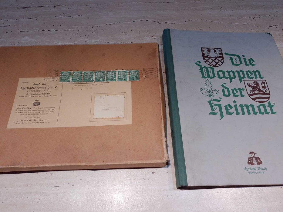 Album timbre rare"Die Wappen der Heimat"-ideal PASIONATI, COLECTIONARI