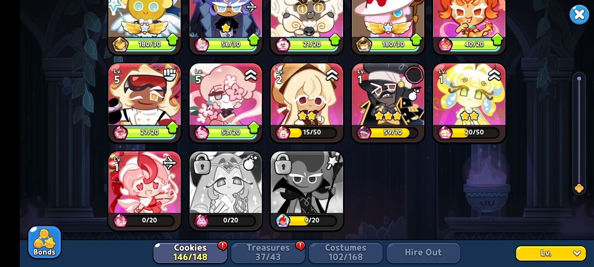 Продаю аккаунт cookie run:kingdom