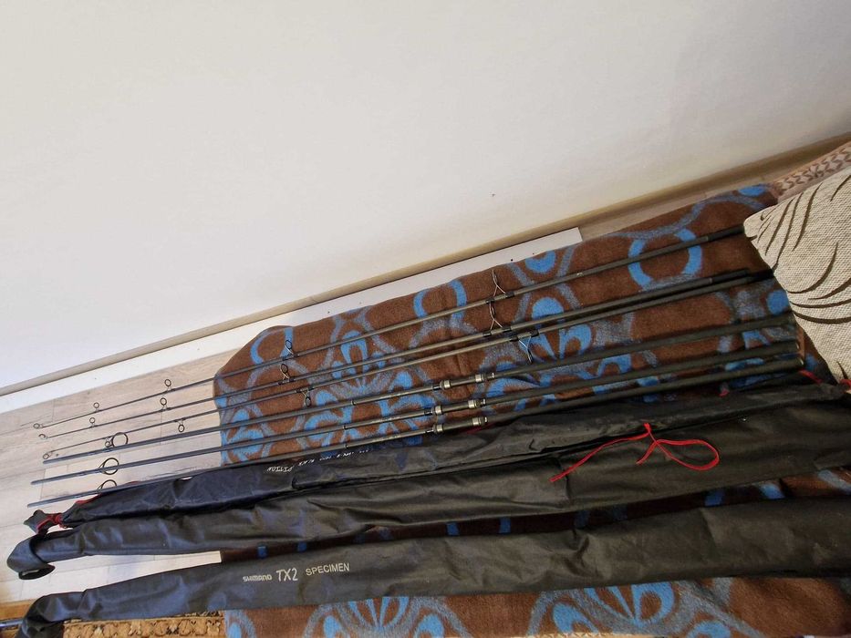 X 3Shimano Velocity 3.96m ,3.50 lb 
 + 1bat Shimano  Tx5 3.96m  3.50lb