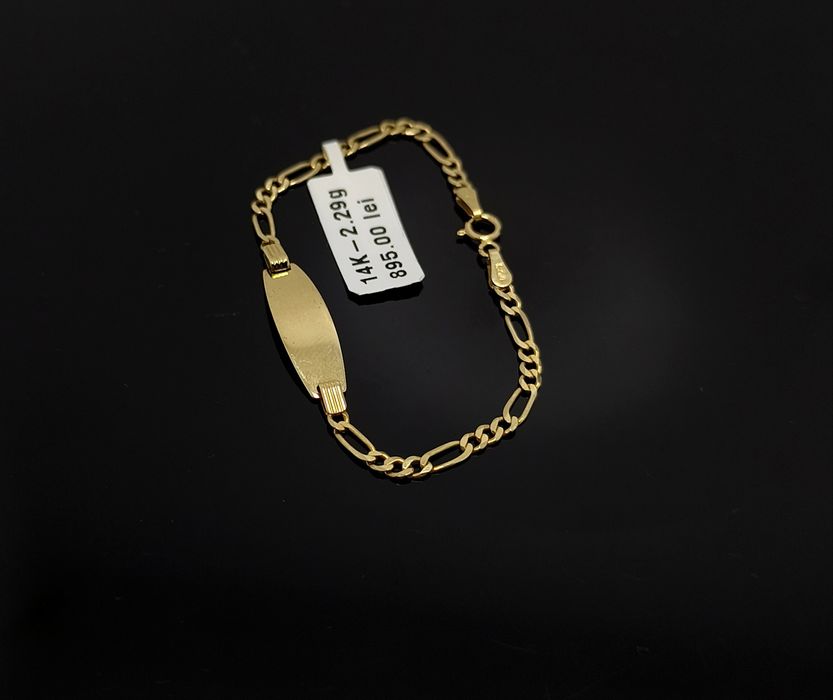 Bijuteria Royal bratara din aur 14k 2.29 gr