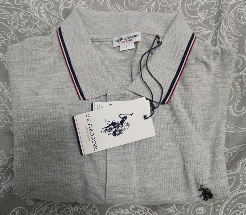 Тениска с яка US POLO