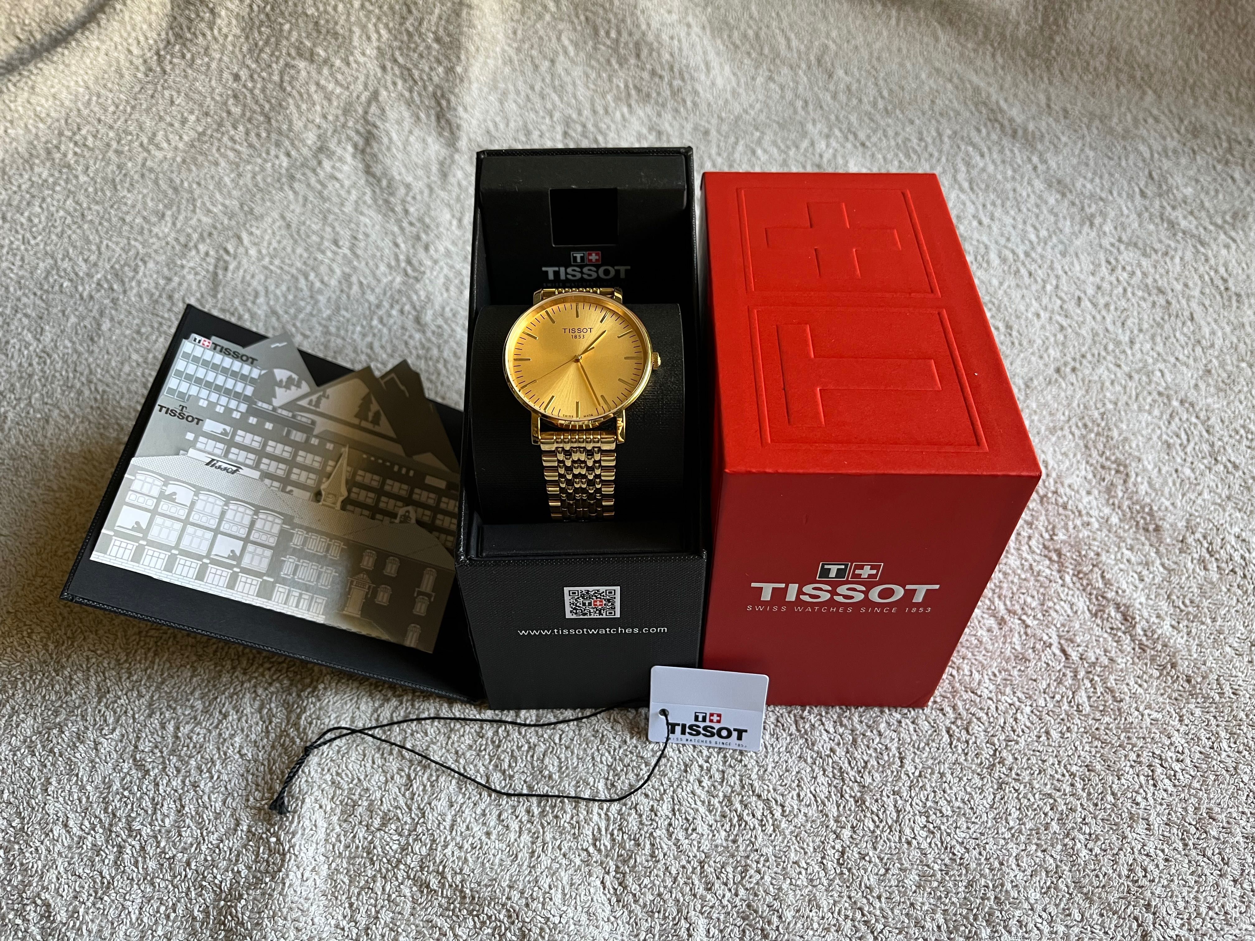Ceas Tissot T-Classic Everytime Gold