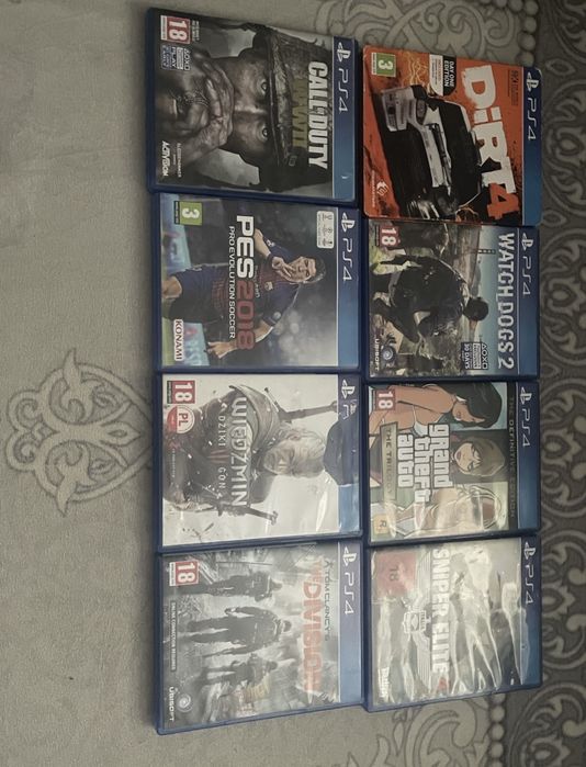 Лот от Playstation4 игри ps4
