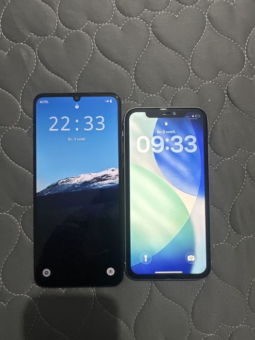 Айфон 11 и Realme note 50