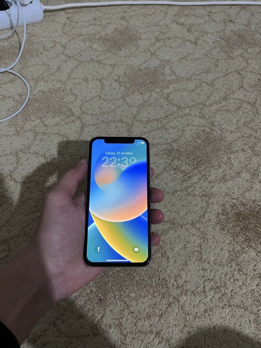 Iphone X цвет белый