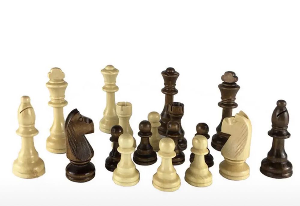 Шахматные фигуры большие деревянные
