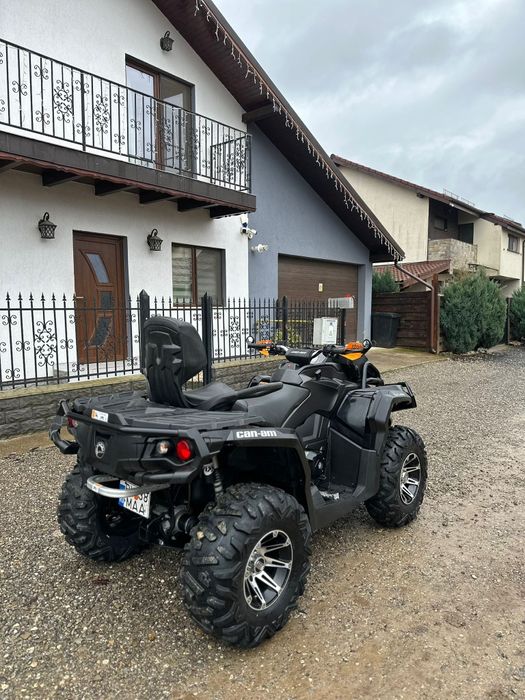 Can Am Outlander Max XT.P,1000CM//import Suedia//carte Ro,nr negru//