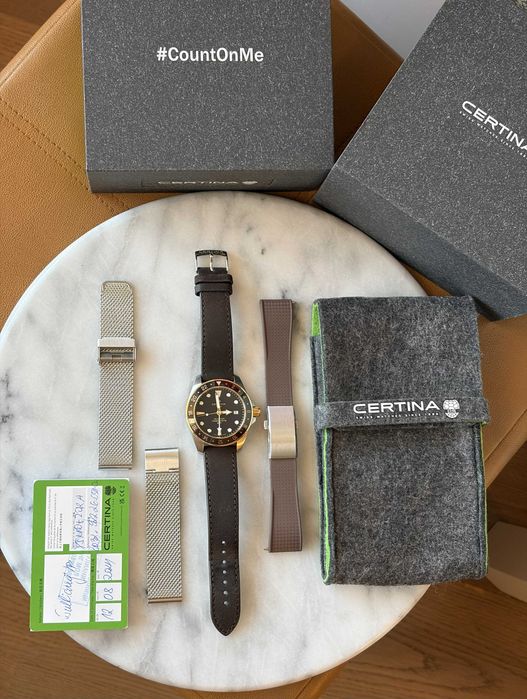 Certina DS Action GMT (True GMT) в ГАРАНЦИЯ