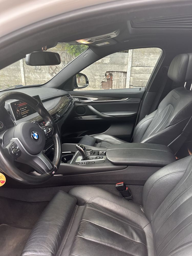 BMW X6 3.0 Diesel 2016 alb perlat