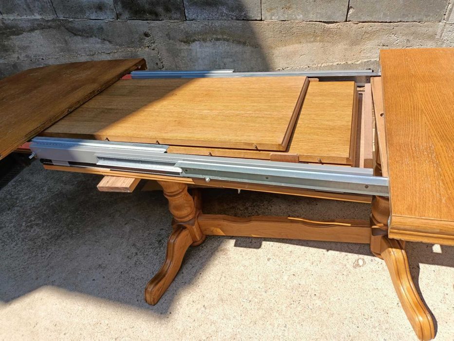 Masa extensibila din lemn  masiv 3m