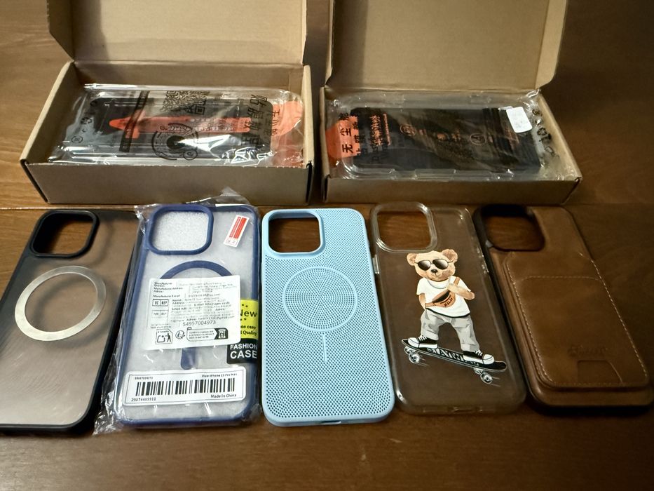 Huse si folii de sticla Iphone 15 pro max