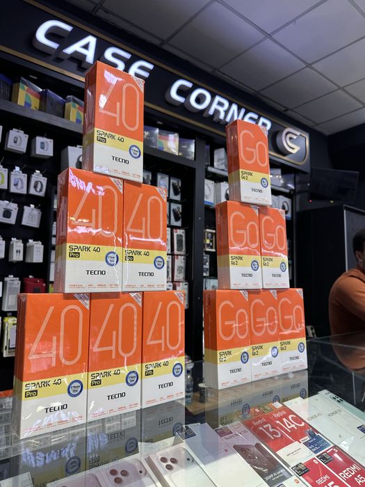 Tecno sprak 40 pro + go 2