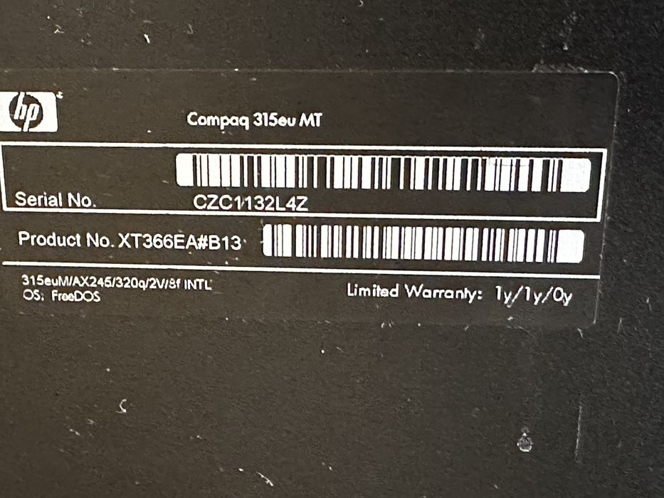 Unitate PC HP Compaq