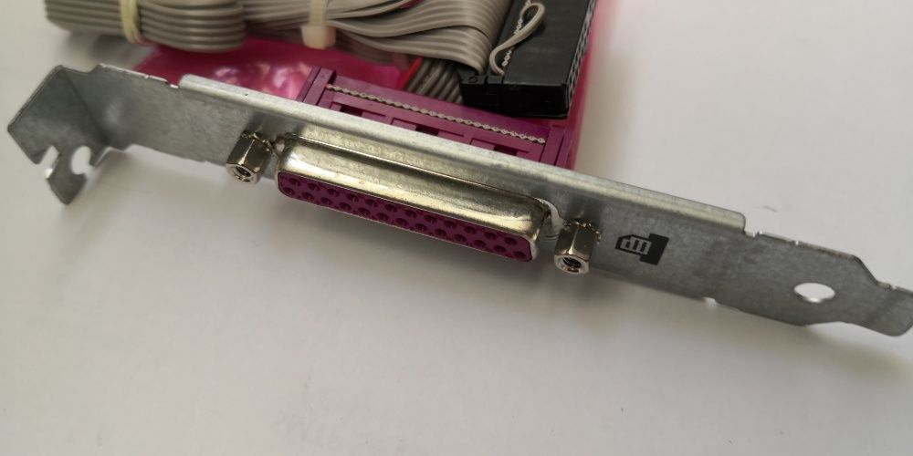 Port paralel desktop bracket și cablu original HP (455959-002) 25 pini