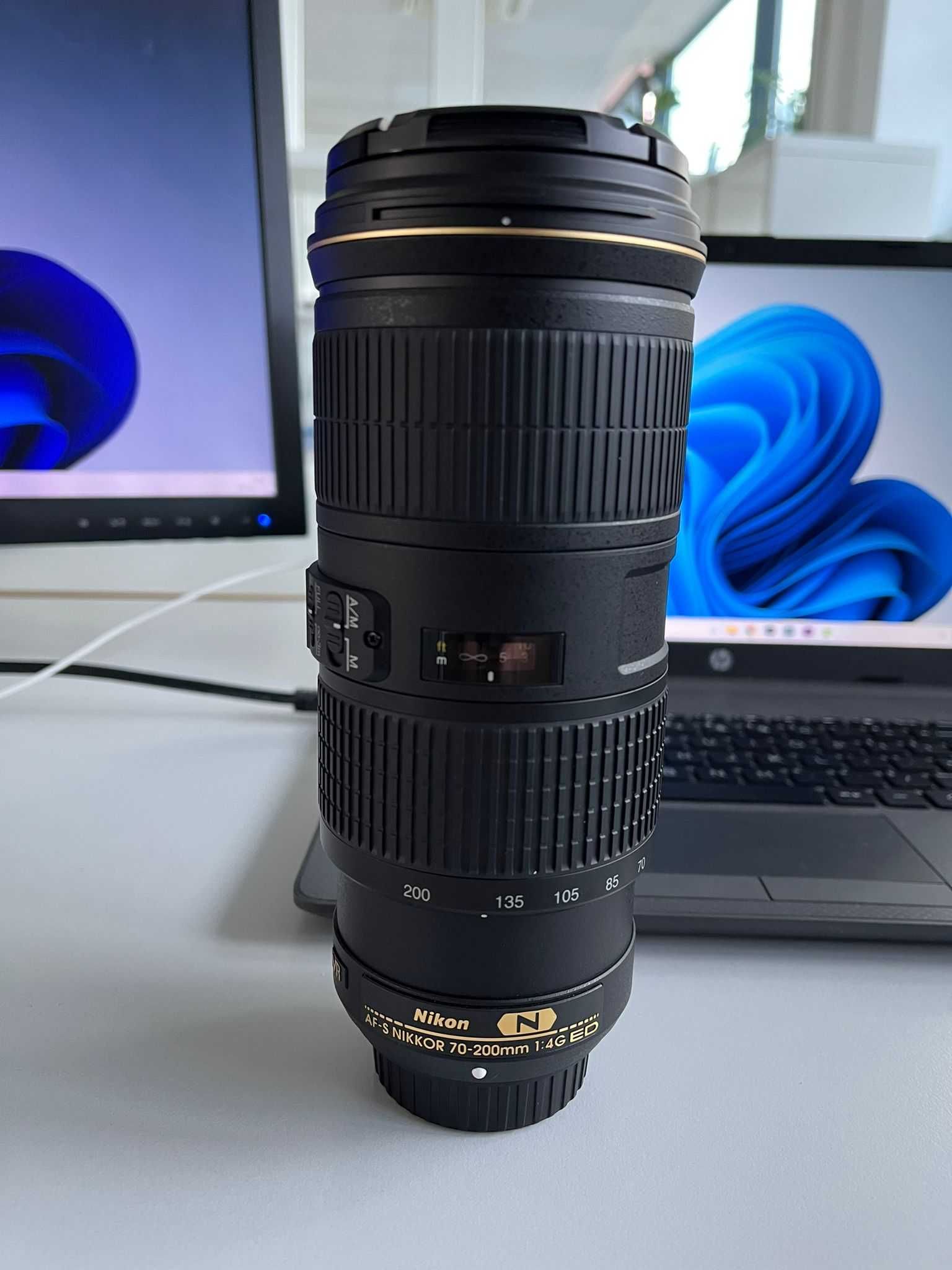 Nikkor 70-200mm Obiectiv Foto DSRL f/4G ED VR, Nikon