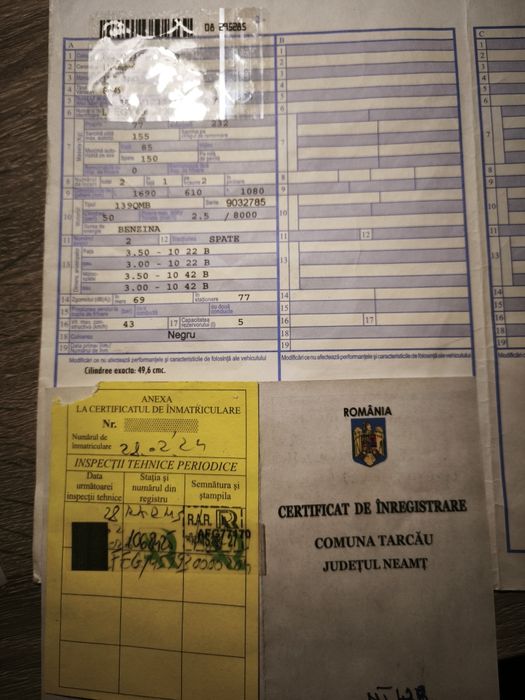 Acte scuter de vânzare!