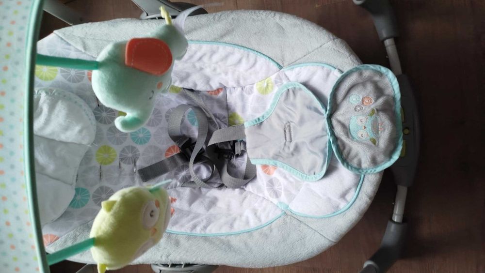 Електрическа бебешка люлка Ingenuity Swing'n Go Hugs & Hoots