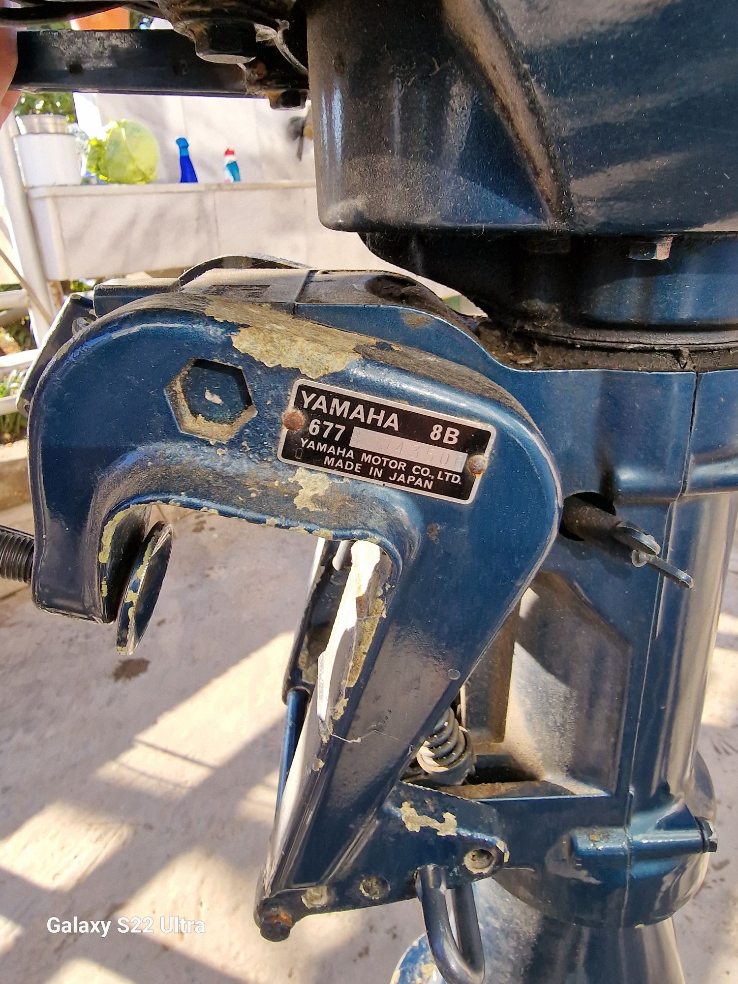 Yamaha 8к.с, кас ботуш