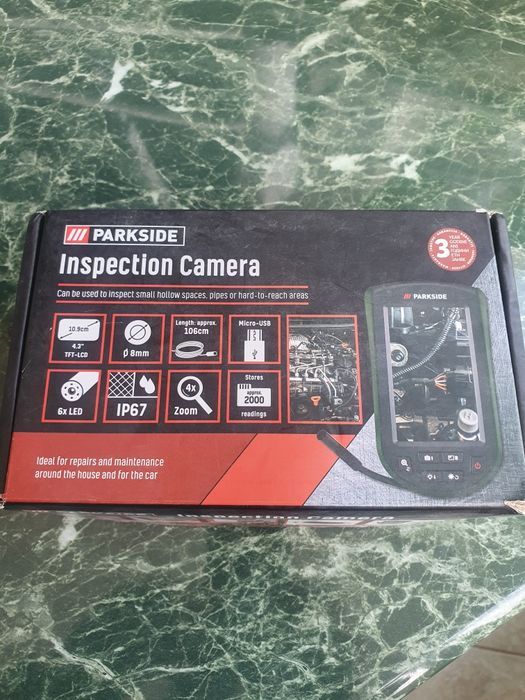 Vând cameră inspecție Parkside PKIK 4.3 A1