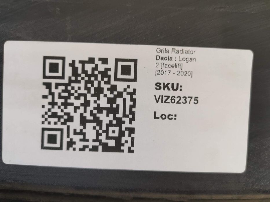 Радиаторна решетка Дачия Логан 2 [фейслифт] [ - ] Оригинална, в добро