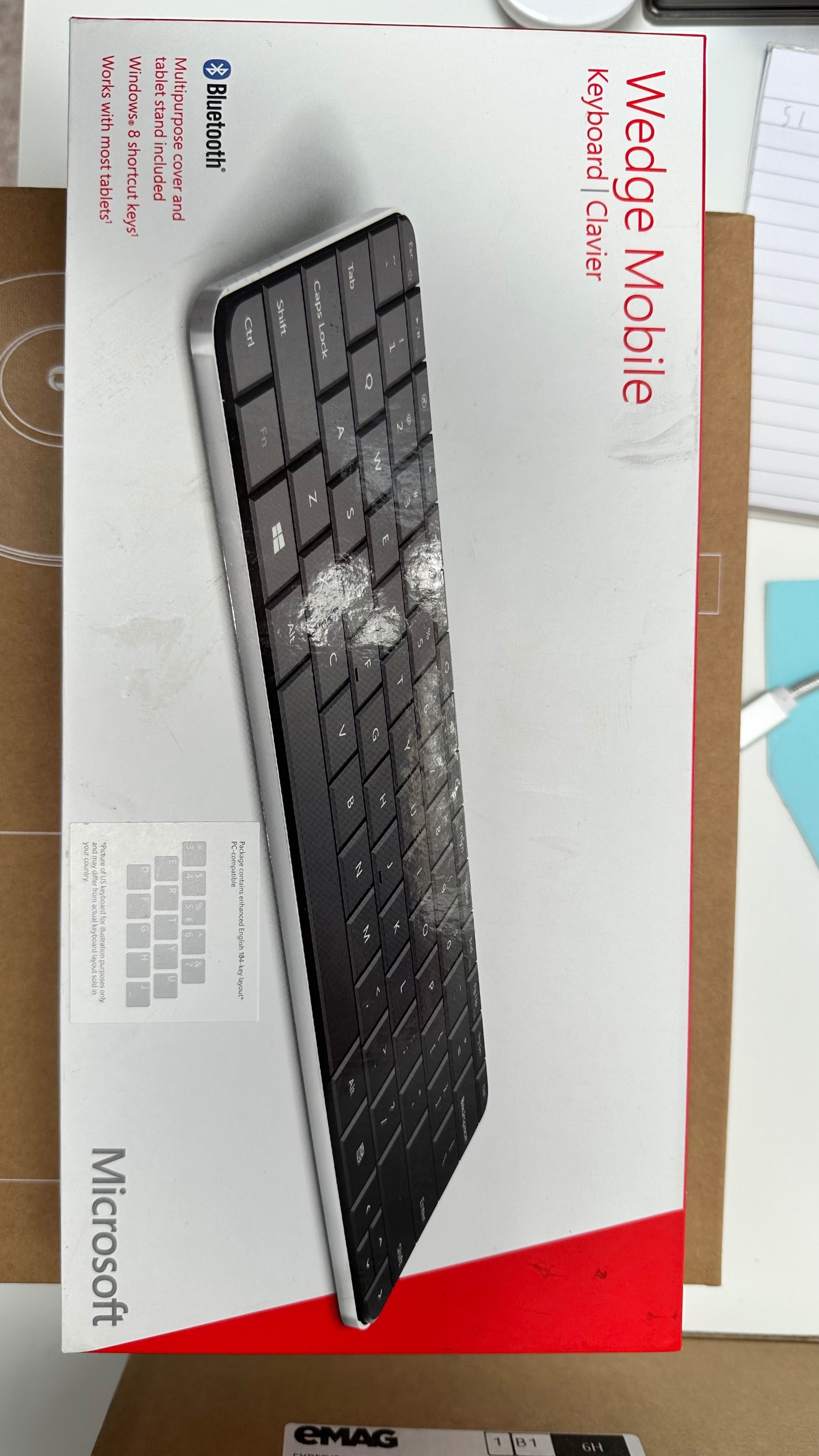 Tastatura Microsoft Wedge Mobile Keyboard - sigilata