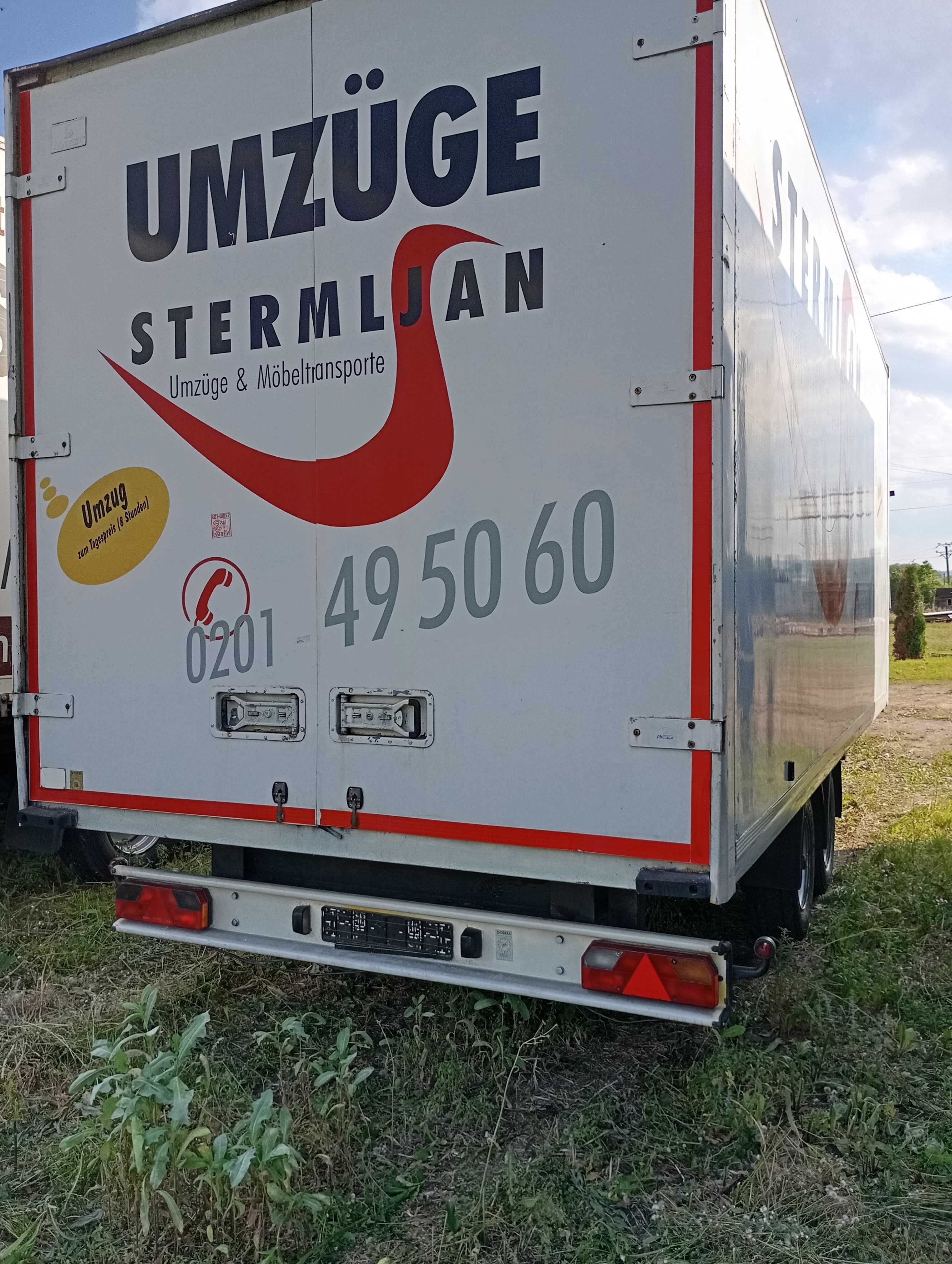 Remorca tandem 11 tone